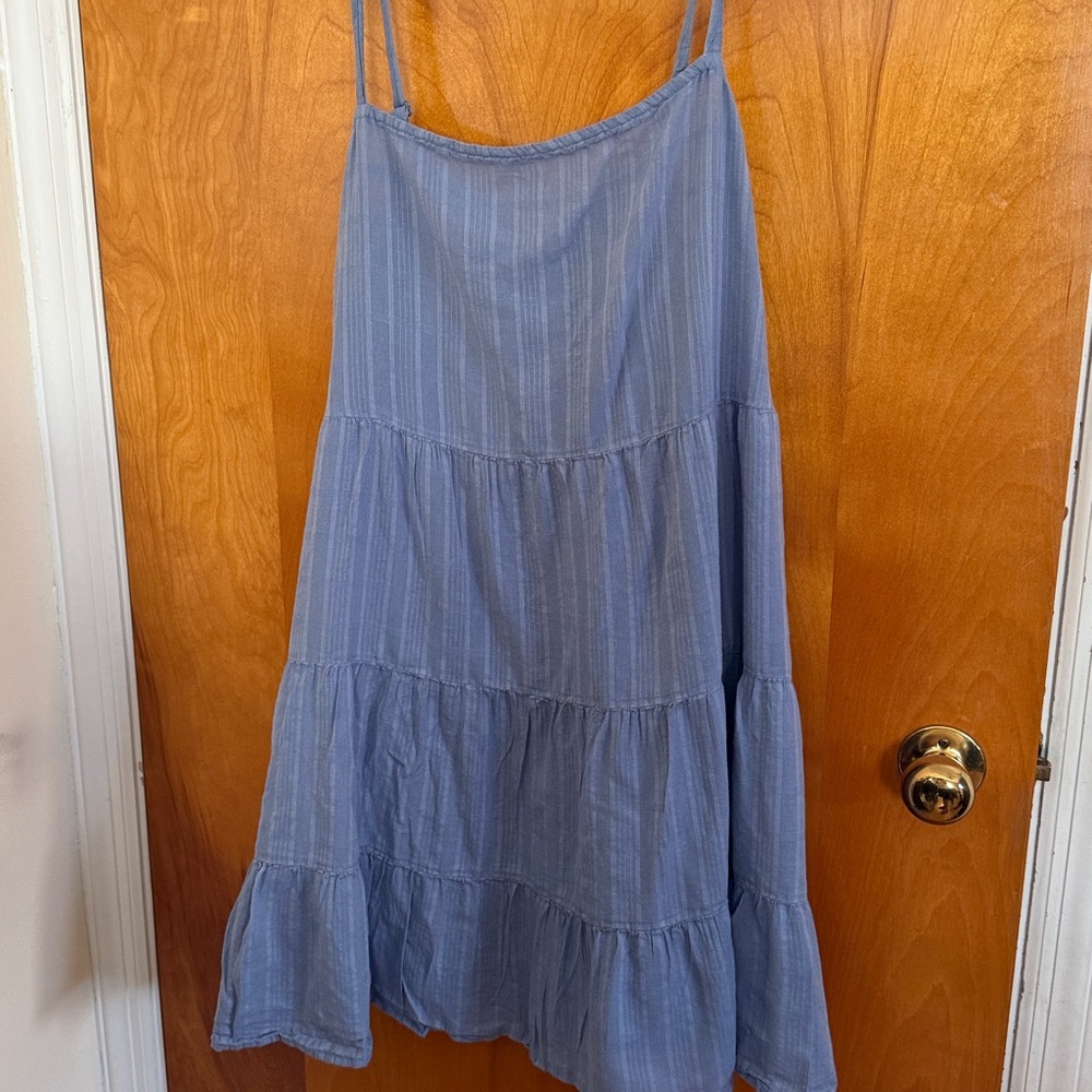 Old Navy Blue Striped Dress